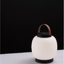 Na baterie - NV 9002876 Venkovní stolní lampa JIGRA černý hliník a akryl LED 2W 3000K 3,7V 306st. IP54 vypínač na těle / USB kabel - NOVA LUCE - foto 11