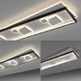 Hranatá - PN 6391-16 MAILAK LED stropní svítidlo hranaté černá/bílá, přepínatelné teple bílé světlo 3000K - PAUL NEUHAUS - foto 11