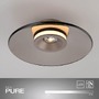 Kruhová - PN 6094-97 LED stropní svítidlo Pure Moon stmívatelné 2700K bronz / tmavý amber - PAUL NEUHAUS - foto 11