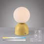 Stolní lampy dekorační - LD 19218-81 Kolekce Schöner Wohnen LED bateriové stolní svítidlo RUDI, inspirováno květy, USB, 3000-6000K - JUST LIGHT - foto 11