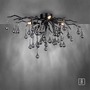 Dekorativní - PN 8090-18 Stropní svítidlo ICICLE černé křišťálové přívěšky - PAUL NEUHAUS - foto 11