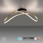 Dekorativní - LD 15405-68 OKTA LED stropní svítidlo černé mosaz do jídelny krokově stmívatelné 3000K - JUST LIGHT - foto 11
