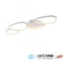 Dekorativní - LD 14039-16 Kolekce Schöner Wohnen LED stropní svítidlo PEBBLES, bílá, stmívatelné, podlouhlé, krokově stmívatelné, 3000K - JUST LIGHT - foto 11