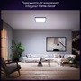 Hranatá - PH 8720169329010 Hue Aurelle přisazený LED panel SQ XL (čtverec) 60x60cm, černá, 2200-6500K - PHILIPS - foto 11