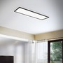 Hranatá - BRILO 7402415 Ultraplochý LED panel s přímým a nepřímým osvětlením, 29,3 cm, LED, 22 W, 3000 lm, černá (starý kód: BRILO 7402-415) - BRILO - foto 11