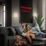 Nepřímé osvětlení - BRI 3889012 Taro nástěnné svítidlo - 2,5W, 100lm, bezdrátové, LED, s pohybové čidlo, matný nikl - BRILONER - foto 11