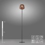 Dekorační - LD 19265-18 ASKIA LED stojací svítidlo černé na baterie venkovní USB dotykový stmívač 3000K - JUST LIGHT - foto 11