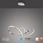 Dekorativní - PN 8222-17 TANJA LED závěsné svítidlo chrom zakřivené stmívatelné křišťálový design moderní SimplyDim 3000K - PAUL NEUHAUS - foto 11
