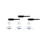 Kruhová - P 94952 LED vestavné svítidlo Base GU10 Flat výklopné 3x4,9W 230V stmívatelné 2700K bílá - PAULMANN - foto 11