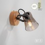 Bodová - LD 11447-79 GREEN LANG LED nástěnné svítidlo 1 ramenné přírodní dřevo dub nastavitelné - LEUCHTEN DIREKT / JUST LIGHT - foto 11
