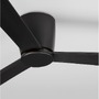 Ventilátory - NV 9952330 AKCE - Stropní ventilátor DELL tělo z hliníku matná černá 3ABS dřevěné listy - NOVA LUCE - foto 11