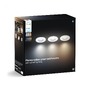 Koupelnová - PH 8721103073020 Hue Adore zápustné koupelnové svítidlo kulaté 3x4,2W, 2000-6500K, IP44, bílá (3ks) - PHILIPS - foto 11