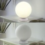 Stolní lampy dekorační - LD 22071-16 LED stolní lampa, koule, bílé, Smarthome, stmívatelné, dálkový ovladač s aplikací Tuya RGB, 2700-5000K - JUST LIGHT - foto 11
