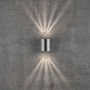 Nástěnná - NOR 49701034 Venkovní nástěnné svítidlo Canto 2 2x6W LED nerez ocel čirá - NORDLUX - foto 11