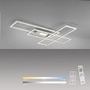 Hranatá - LD 14693-55 Svítidlo stropní ASMIN LED stříbrná barva, 99x29cm, hranaté, stmívatelné, downlight+sidelight 2700-5000K - LEUCHTEN DIREKT / JUST LIGHT - foto 11