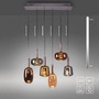 Dekorativní - PN 2681-70 IRIDES LED závěsné svítidlo 6-ramenné nastavitelná výška Comfort Lift paměťová funkce SimplyDim 3000K - PAUL NEUHAUS - foto 11