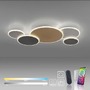 Smart Home Paul Neuhaus - PN 8008-70 Paul Neuhaus LED nástěnné svítidlo Q-PIATO vícebarevné 5 ramenné kruhové Smart Home ZigBee 2700-5000K - PAUL NEUHAUS - foto 11