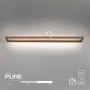 Podélná - PN 9114-97 LED nástěnné svítidlo PURE Puro dotykový stmívač otočné 3000K bronz - PAUL NEUHAUS - foto 11