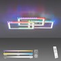 Hranatá - LD 14636-55 FELIX60 LED stropní svítidlo otočné, stříbrná barva, RGB Rainbow, stmívatelné RGB+2700-5000K - LEUCHTEN DIREKT / JUST LIGHT - foto 11