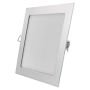 LED panely čtvercové - LED panel 225x 225mm, vestavný stříbrný, 18W neutrální bílá - foto 2