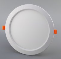 LED panely kruhové - LED panel 3D 18W, 225mm, zápustný, kruhový, neutrální bílá