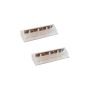 Osvětlení skleněných polic - RGB LED svítidlo pro osvětlení skleněných polic, 2ks, 12VDC, IP20, 63x22x11 - foto 2