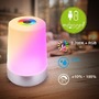 Stolní lampy dekorační - BRILO 7554014 Nubsi stolní lampička - 2,8W, 280lm, nabíjecí, LED, stmívatelné, RGB+W, matný chrom - BRILO - foto 12