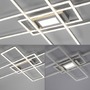 Hranatá - LD 14693-55 Svítidlo stropní ASMIN LED stříbrná barva, 99x29cm, hranaté, stmívatelné, downlight+sidelight 2700-5000K - LEUCHTEN DIREKT / JUST LIGHT - foto 12