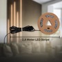 Pracovní osvětlení - BRI 8019147 Prodlužovací sada LED Strip On/Off pro nástěnný panel – 260 cm, teplá bílá, zkracovatelná, samolepící, bílé - BRILONER - foto 12