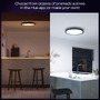 Kruhová - PH 8720169329072 Hue Aurelle přisazený LED panel RD S (kulatý) O 39,5 cm, černá, 2200-6500K - PHILIPS - foto 12