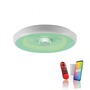 Kruhová - LD 14271-16 LED stropní svítidlo bílé s křišťálovým efektem, dálkové ovládání, Tuya, stmívatelné s aplikací RGB/2700-5000K - JUST LIGHT - foto 12