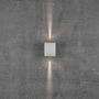 Nástěnná - NOR 49711001 Venkovní nástěnné svítidlo Canto Kubi 2 2x6W LED bílá čirá - NORDLUX - foto 12