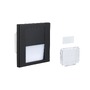 Zapuštěná - P 80001 LED vestavné svítidlo do zdi Tsaro hranaté 80x36mm 1W 230V 2700K černá mat - PAULMANN - foto 12