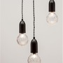 Vícečetná - NV 9536418 Závěsné svítidlo VEDA černý kov a čiré sklo G9 3x6W 230V IP20 bez žárovky - NOVA LUCE - foto 12