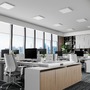 Hranatá - IMPR 348262 Deko-Light stropní přisazené svítidlo - Pro Office Sano 1225, 34W, DALI, 3000/4000K, bílá - foto 12