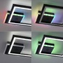 Hranatá - LD 14902-18 LED stropní svítidlo reproduktor Bluetooth černá Rainbow RGB 2700-5000K - JUST LIGHT - foto 12