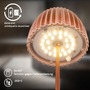 Stolní lampy dekorační - BRILO 7553013 Nabíjecí stolní lampa Riffle - 36,5 cm, 2W, 200lm, IP44, bezdrátová, LED, stmívatelná, dotykový vypínač, měď - BRILO - foto 12