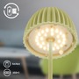 Stolní lampy dekorační - BRILO 7552019 Nabíjecí stolní lampa Riffle Mini - 20 cm, 1,5W, 150lm, bezdrátová, LED, stmívatelné, dotykový vypínač, zelená - BRILO - foto 12