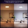 Hranatá - PH 8720169329010 Hue Aurelle přisazený LED panel SQ XL (čtverec) 60x60cm, černá, 2200-6500K - PHILIPS - foto 12