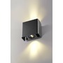 Nástěnná - LA 1002900 VÝPRODEJ VZORKU Nástěnné svítidlo MANA antracit LED 12W 325lm 3000K - BIG WHITE (SLV) - foto 12