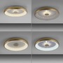 Kruhová - LD 14386-60 VERTIGO LED stropní svítidlo matná mosaz 61x61 kruhové křišťálový efekt stmívatelné CCT 2700-5000K - LEUCHTEN DIREKT / JUST LIGHT - foto 12