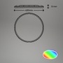 Kruhová - BRILO 7494-016 B smart RGB/W-svítidlo LED panel, pr. 42 cm, 22 W, 2700 lm, bílé - BRILO - foto 12