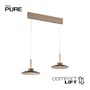 Dekorativní - PN 2194-97 LED závěsné svítidlo Pure Moon, bronzová, stmívatelné 2700K - PAUL NEUHAUS - foto 12
