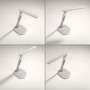 Stolní lampy pracovní - LD 11018-16 TINA LED stolní lampa bílá dotykový stmívač nabíjení telefonu bezdrátově i USB 3000-5000K - JUST LIGHT - foto 12