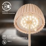 Stolní lampy dekorační - BRILO 7553011 Nabíjecí stolní lampa Riffle - 36,5 cm, 2W, 200lm, IP44, bezdrátová, LED, stmívatelná, dotykový vypínač, béžová - BRILO - foto 12