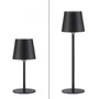 Na stůl - LD 19251-18 BOTERIA LED lampička na láhev, nabíjecí, s přídavnou nohou, černá 3000K - JUST LIGHT - foto 12