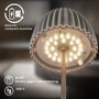 Stolní lampy dekorační - BRILO 7553015 Nabíjecí stolní lampa Riffle - 36,5 cm, 2W, 200lm, IP44, bezdrátová, LED, stmívatelná, dotykový vypínač, antracit - BRILO - foto 12