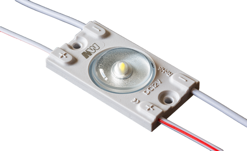 LED moduly - LED modul 12V 0.96W, CW 6000-7000K, 85lm, 170st., IP67, záruka 5 let - foto 1