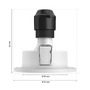 Koupelnová - PH 8721103072962 Hue Adore zápustné koupelnové svítidlo kulaté 1x4,2W, 2000-6500K, IP44, bílá - PHILIPS - foto 13
