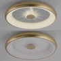 Kruhová - LD 14386-60 VERTIGO LED stropní svítidlo matná mosaz 61x61 kruhové křišťálový efekt stmívatelné CCT 2700-5000K - LEUCHTEN DIREKT / JUST LIGHT - foto 13